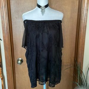 Embroidered Peasant Blouse by CeCe